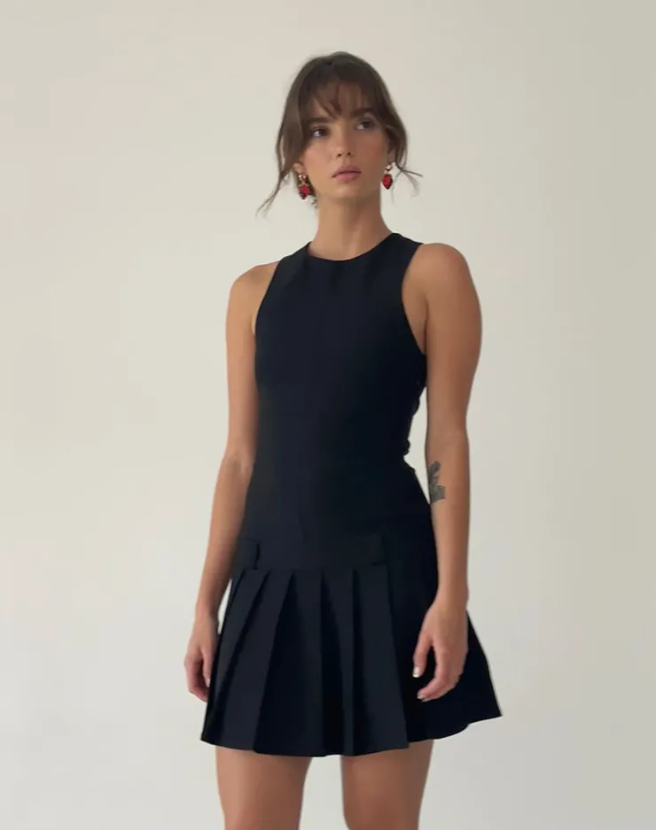 Women Motel Rocks Tailoring | Day Dresses | Ayosa Backless Mini Dress in Black