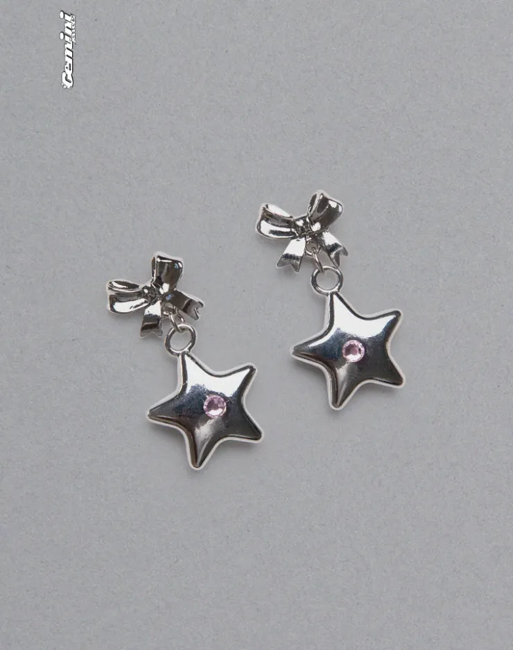 Women Motel Rocks Accessories | Bellatrix Earrings Pink Star