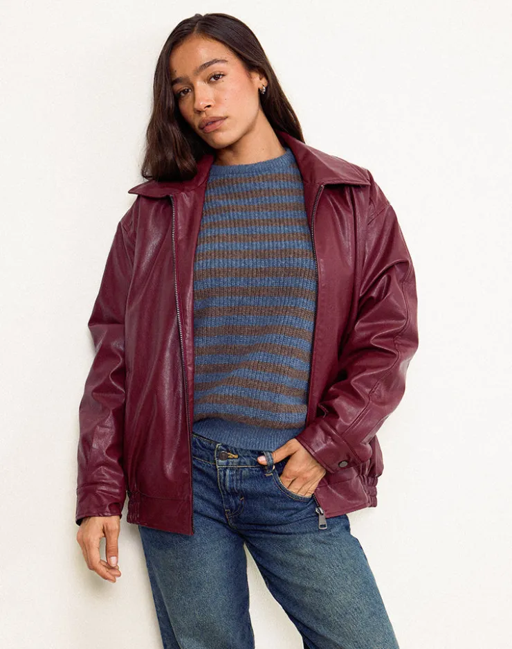 Women Motel Rocks Pu Jackets | Jackets | Cavita Jacket in