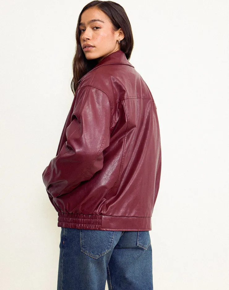 Women Motel Rocks Pu Jackets | Jackets | Cavita Jacket in