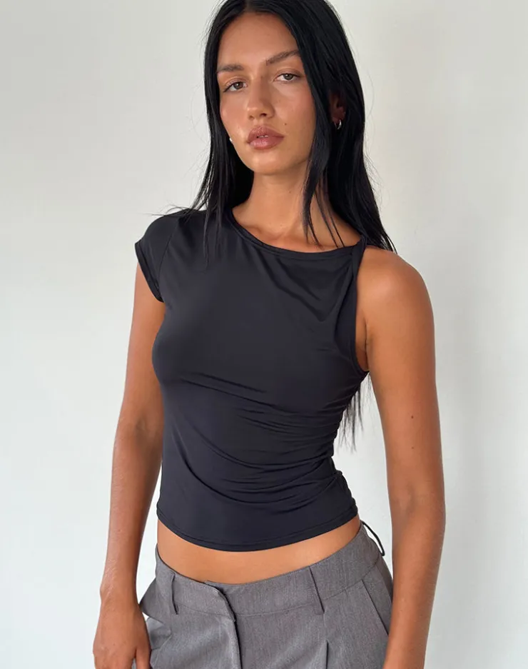 Women Motel Rocks Basics | Basic Tops | Dannas Asymmetric Top in