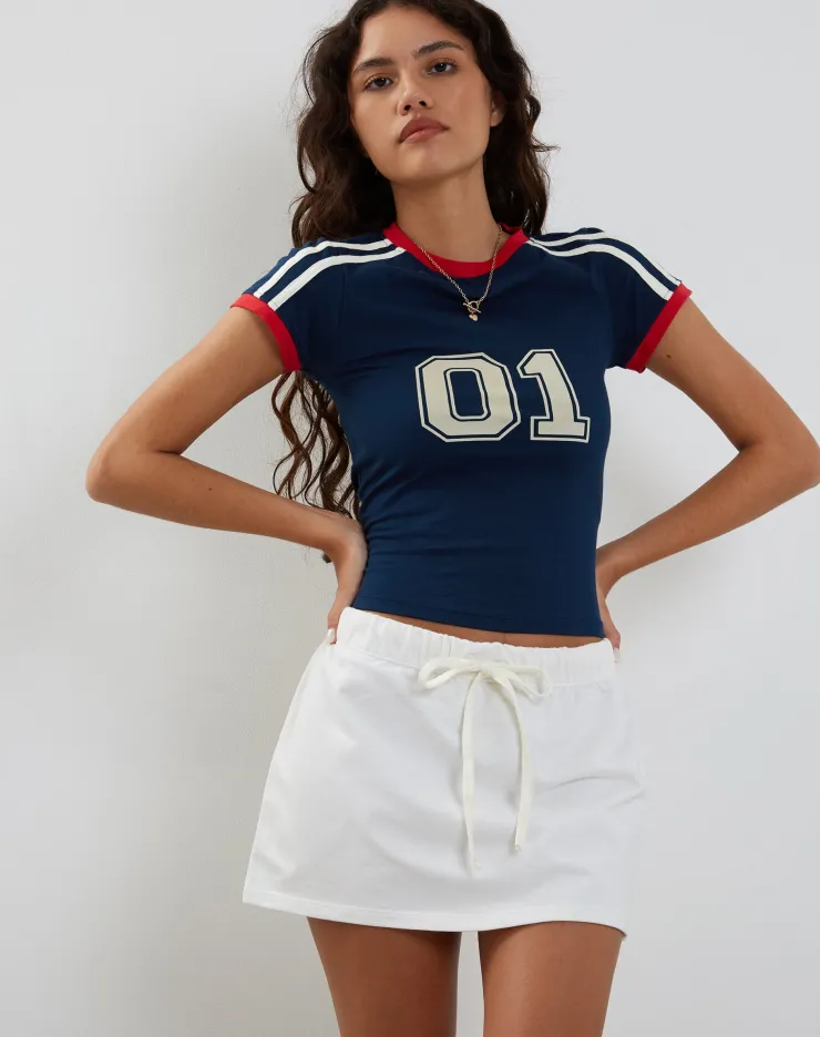 Women Motel Rocks Mini Skirts | Dheca Mini Skirt in White