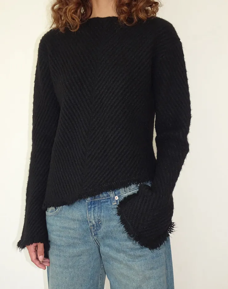 Women Motel Rocks Jumpers | Fergie Asymmetric Knit Jumper in