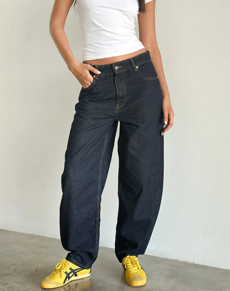 Women Motel Rocks Wide Leg Pants | Jeans | High Rise Barrel Jean in