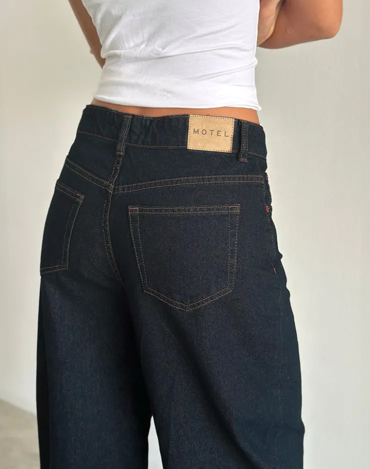 Women Motel Rocks Wide Leg Pants | Jeans | High Rise Barrel Jean in