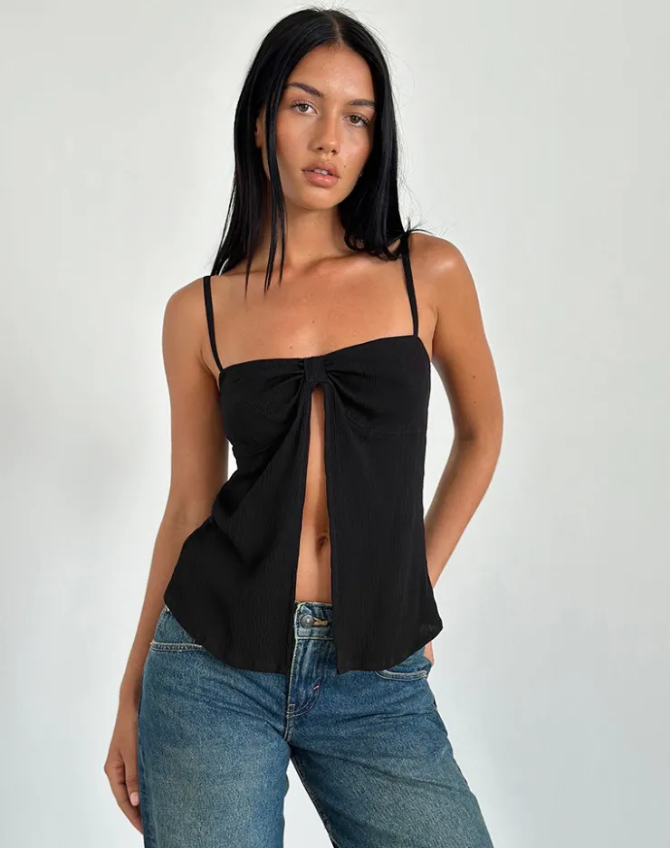 Women Motel Rocks Strappy Tops | Going Out Tops | Jastipa Longline Butterfly Top in