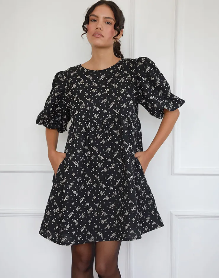 Women Motel Rocks Day Dresses | Mini Dresses | Marate Mini Dress in Floral Land Black