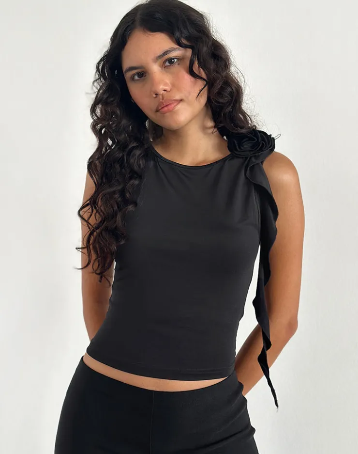 Women Motel Rocks Going Out Tops | Morena Rosette Top in