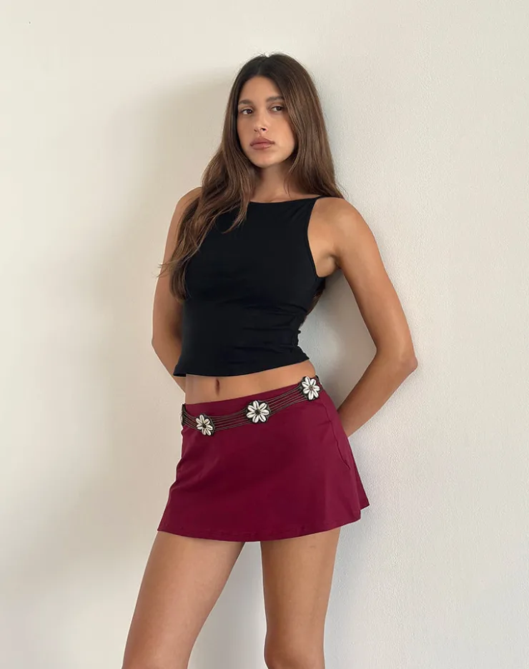 Women Motel Rocks A Line Skirts | Mini Skirts | Nidya Aline Mini Skirt in