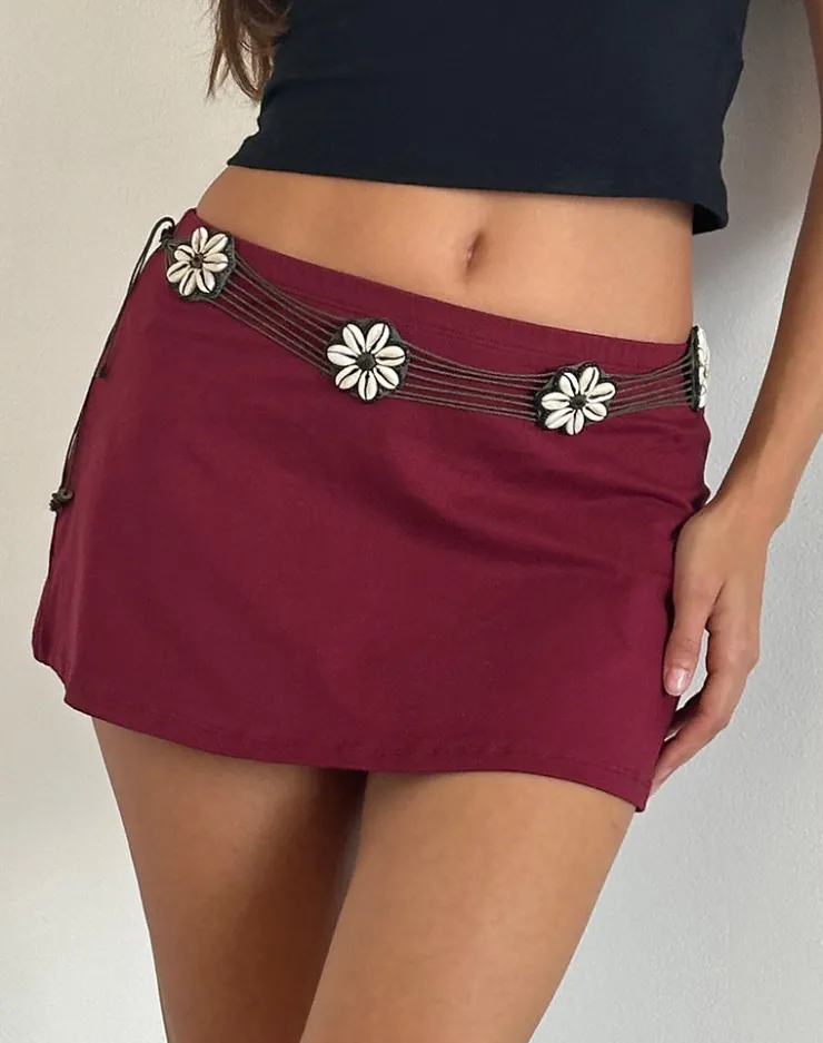 Women Motel Rocks A Line Skirts | Mini Skirts | Nidya Aline Mini Skirt in