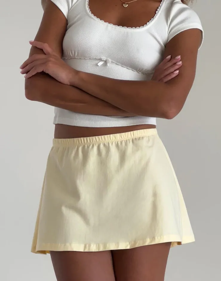 Women Motel Rocks A Line Skirts | Mini Skirts | Nidya A-Line Mini Skirt in