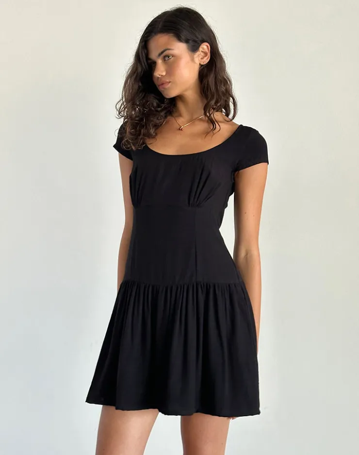 Women Motel Rocks Day Dresses | Little Black Dresses | Ohayo Mini Dress in