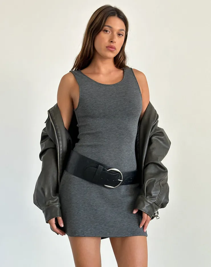 Women Motel Rocks Basics | Day Dresses | Onami Mini Dress in Grey