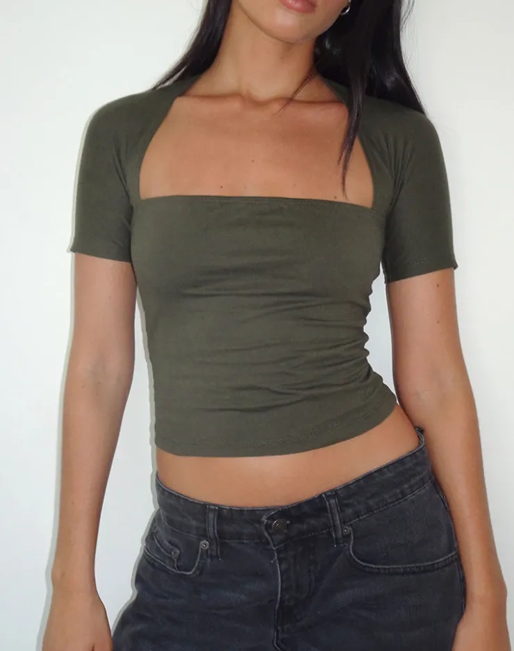 Women Motel Rocks Basic Tops | Tees | Requa Crop Top in