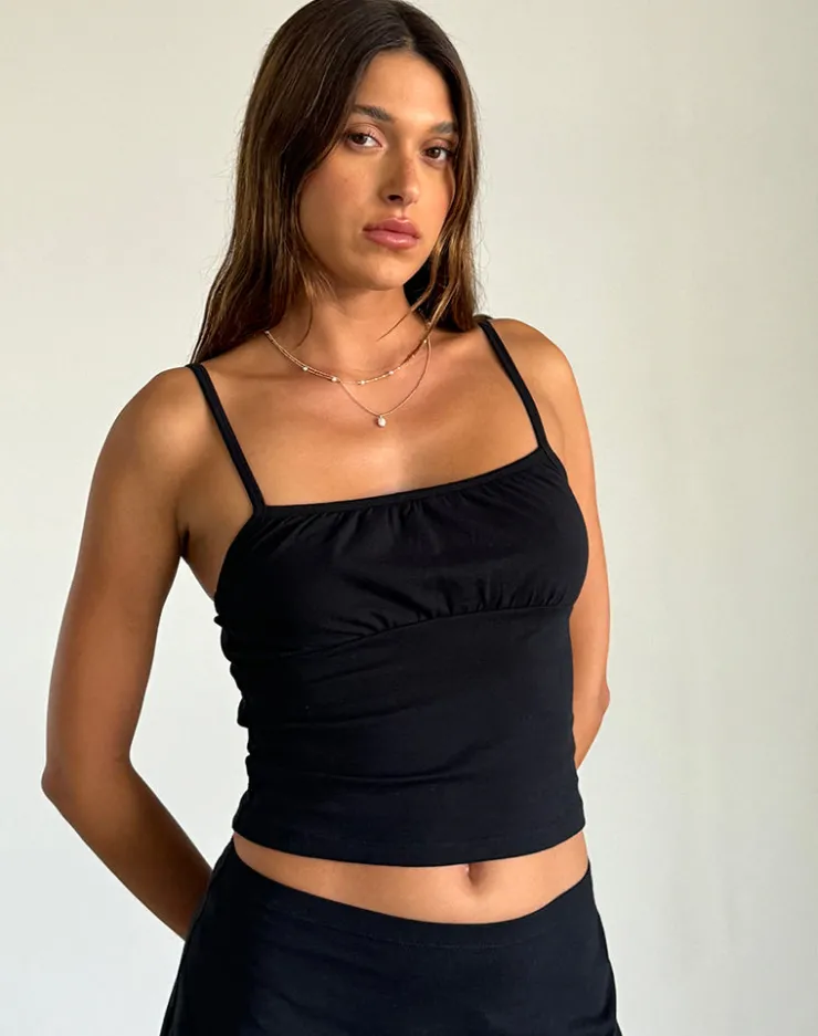 Women Motel Rocks Basic Tops | Strappy Tops | Sasya Cami Top in