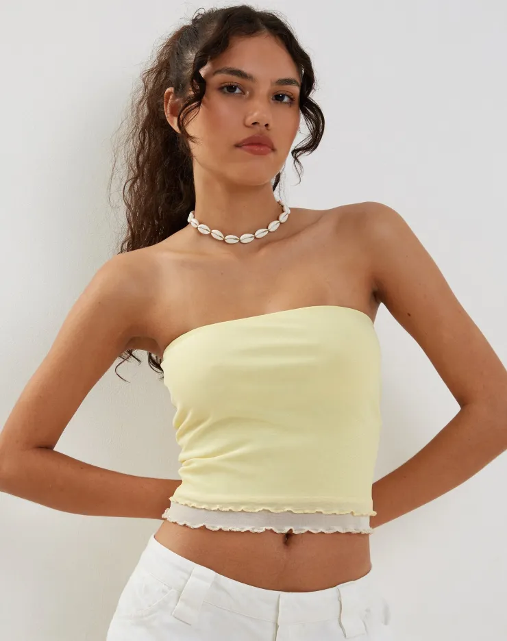 Women Motel Rocks Bandeau Tops | Seka Bandeau Mesh Top in