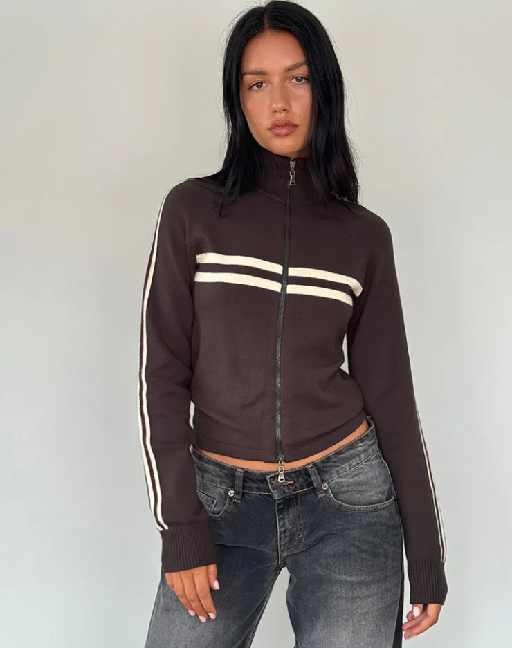 Women Motel Rocks Jackets | Talisa Sporty Zip Through Jacket in